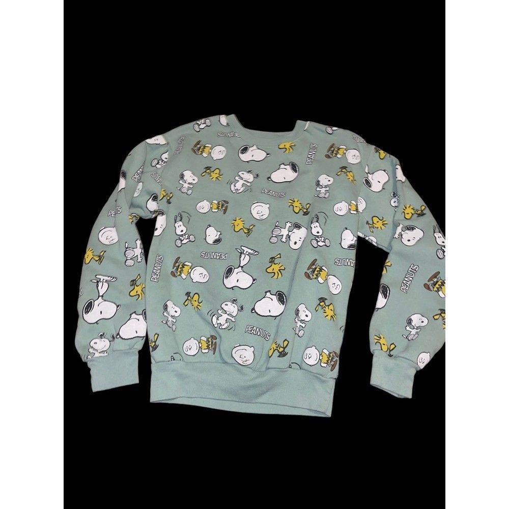 Peanuts snoopy Sweatshirt Adult Women Junior XS sweatshirt